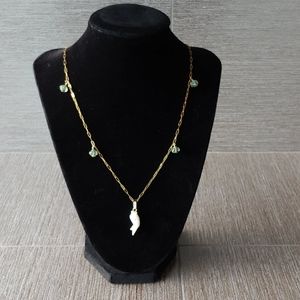 Vintage Look Gold Filled Koi Necklace